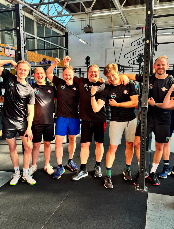 Sporten met het team