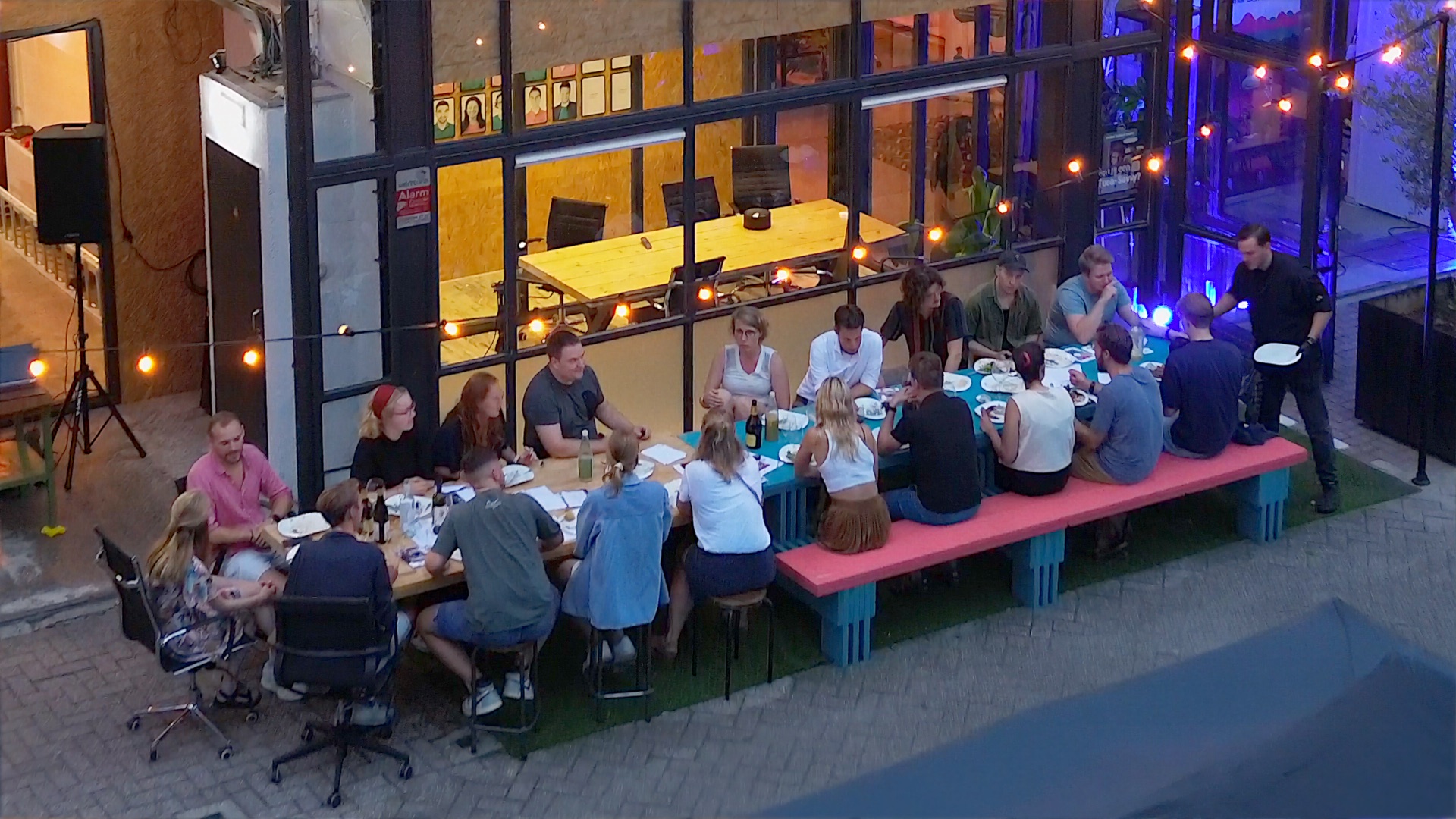 Teamdiner voor de deur bij MedischeScholing